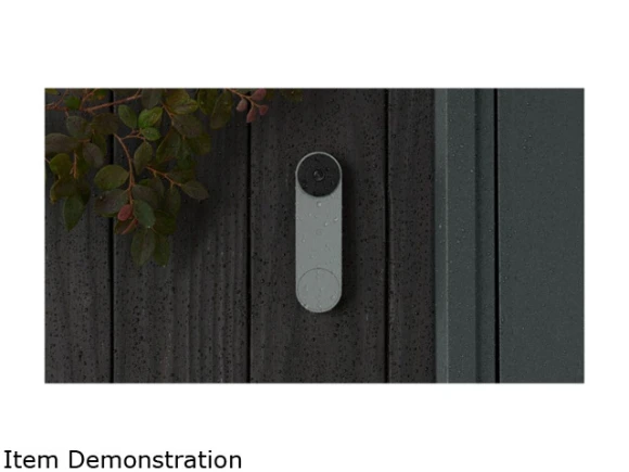 Battery Video Doorbell — Video Doorbell, Google