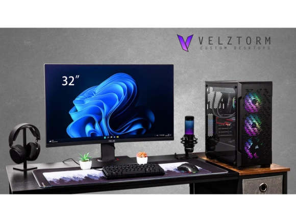 Ferrux II Custom-Built Gaming Desktop PC — Desktop Computers, Velztorm
