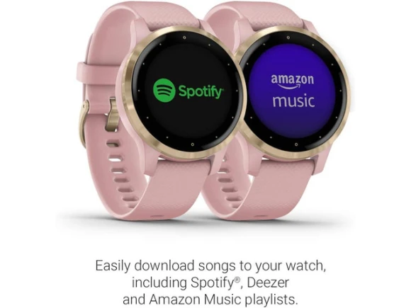 GPS smartwatch with music, body energy monitoring and animated workouts — Smart Watch, Garmin