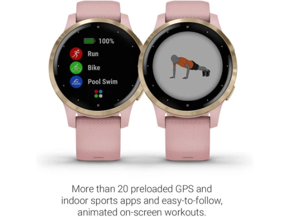 GPS smartwatch with music, body energy monitoring and animated workouts — Smart Watch, Garmin