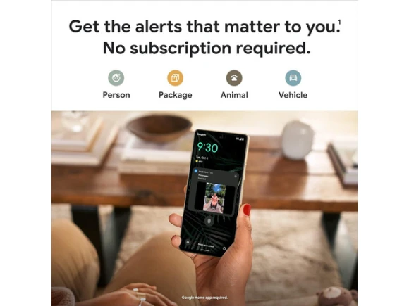 Wired HD Video Doorbell, 2nd Gen, Snow — Video Doorbell, Nest