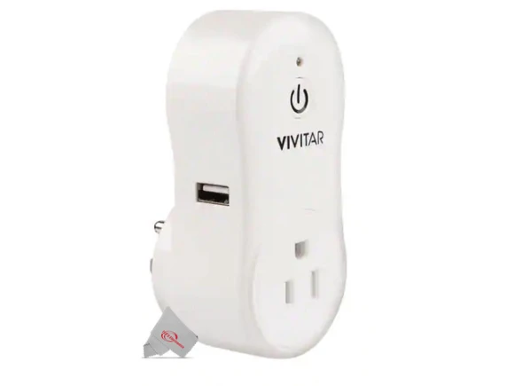 Smart Home Wi-Fi Outlet — Smart Plug, Vivitar