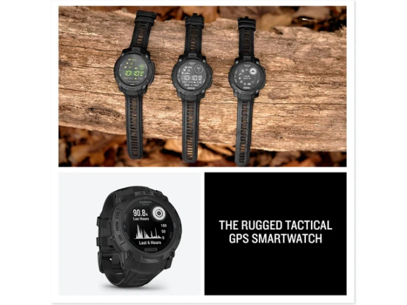 50 mm Solar Smart Watch, Tactical Edition — Smart Watch, Garmin
