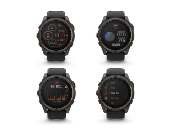 51 mm Solar Smart Watch — Smart Watch, Garmin