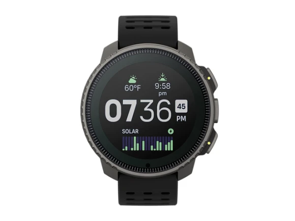Vertical Titanium/Black Smart Watch — Smart Watch, Suunto
