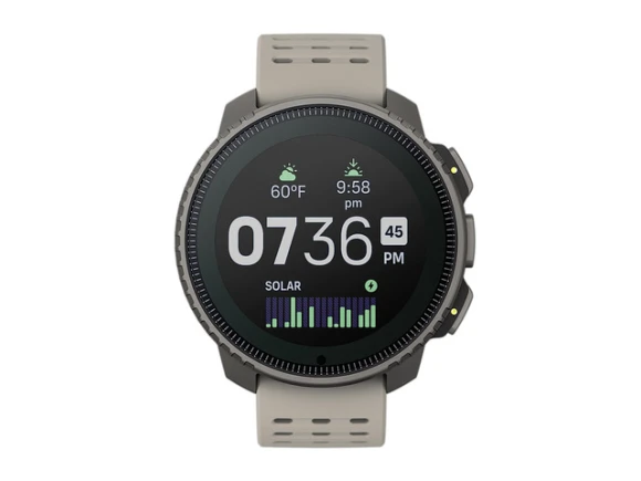 Vertical Titanium/Black Smart Watch — Smart Watch, Suunto