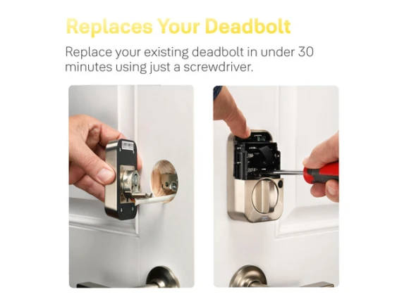 Deadbolt Door Lock with Apple Home Keys — Smart Lock, Yale