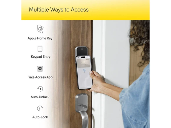 Deadbolt Door Lock with Apple Home Keys — Smart Lock, Yale