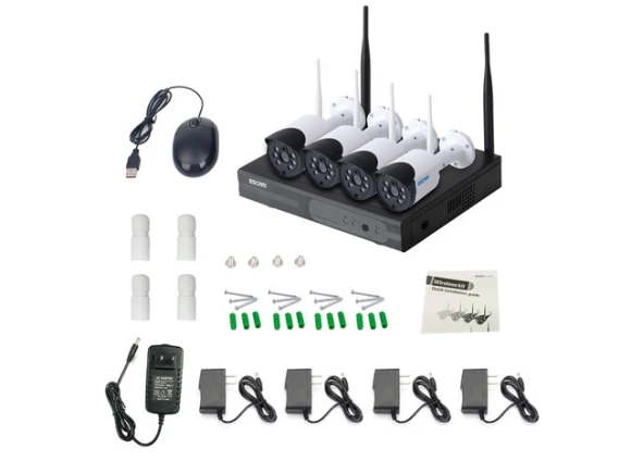 WiFi Security Camera and NVR Kit — Security Camera, ESCAM