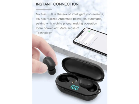 H6 TWS Wireless Earphones — Wireless Earbuds, allentian