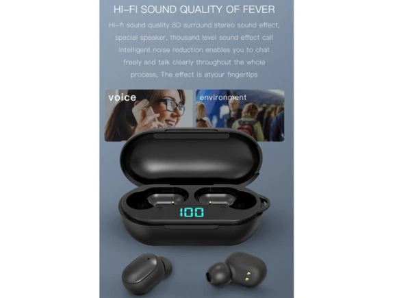 H6 TWS Wireless Earphones — Wireless Earbuds, allentian