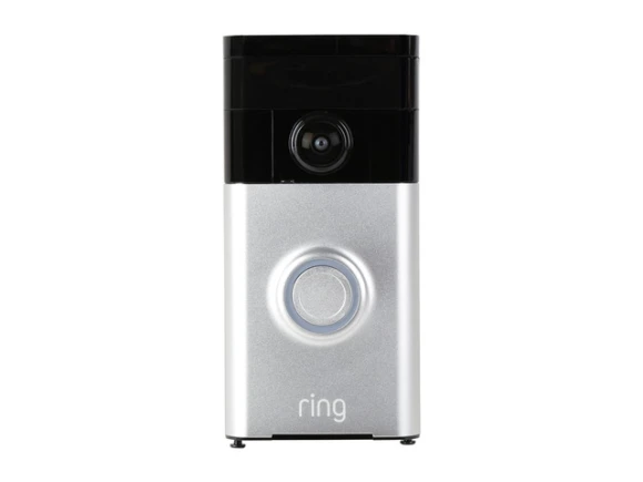 Smart Video Doorbell, Satin Nickel — Video Doorbell, Ring