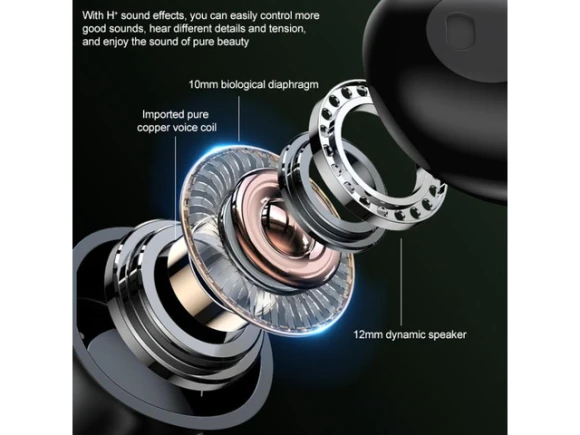 Bluetooth Earphone — Wireless Earbuds, CAFELE
