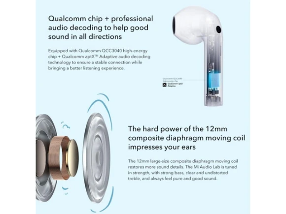 Bluetooth Earphones — Wireless Earbuds, Redmi