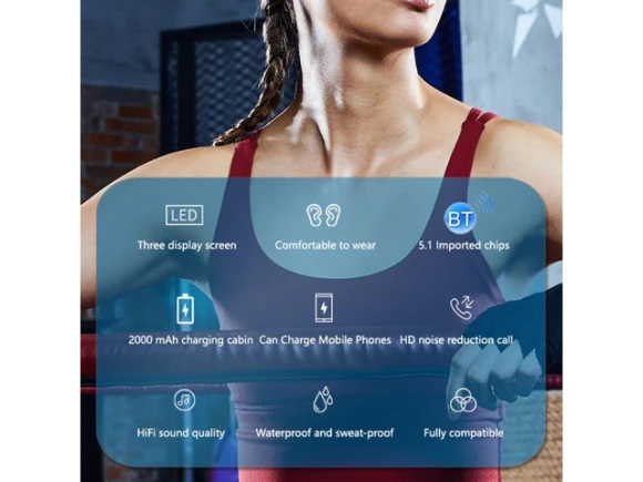 Bluetooth Earphones — Wireless Earbuds, allentian