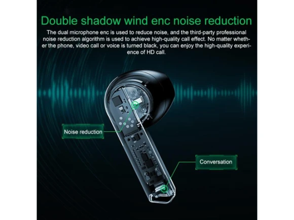 True Wireless Bluetooth Earphones — Wireless Earbuds