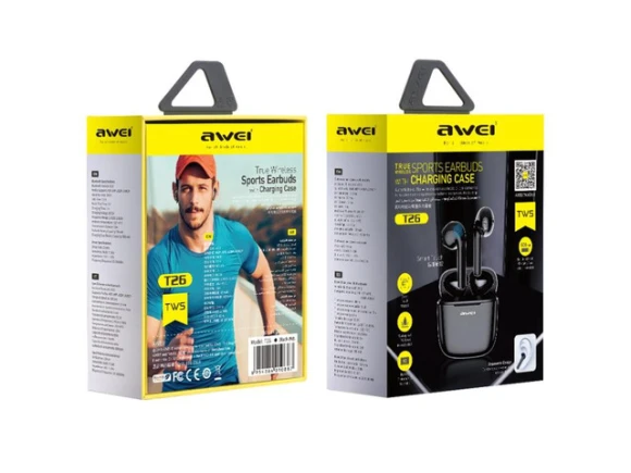 True Wireless Sports Headset — Wireless Earbuds, AWEI
