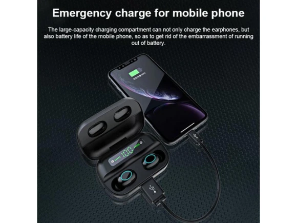 TWS Bluetooth Earphones — Wireless Earbuds, allentian