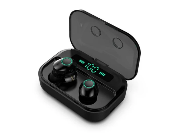 Wireless Bluetooth Headset, Black — Wireless Earbuds, allentian