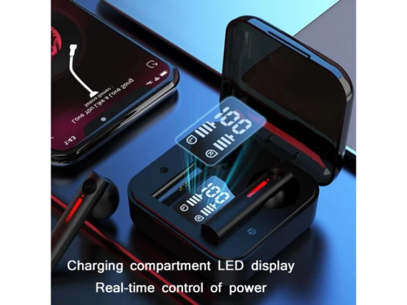 Wireless in-ear Bluetooth earphones — Wireless Earbuds, allentian