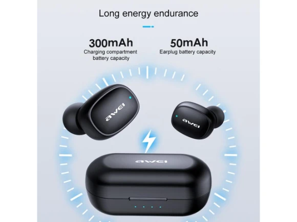 Wireless Sports Headset — Wireless Earbuds, AWEI