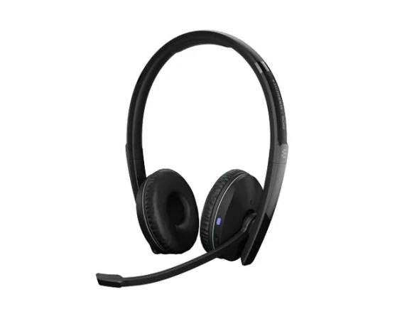 Wireless Computer Headset, Black — Wireless Earbuds, EPOS