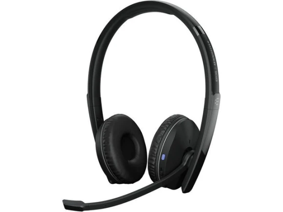 Wireless Computer Headset, Black — Wireless Earbuds, EPOS