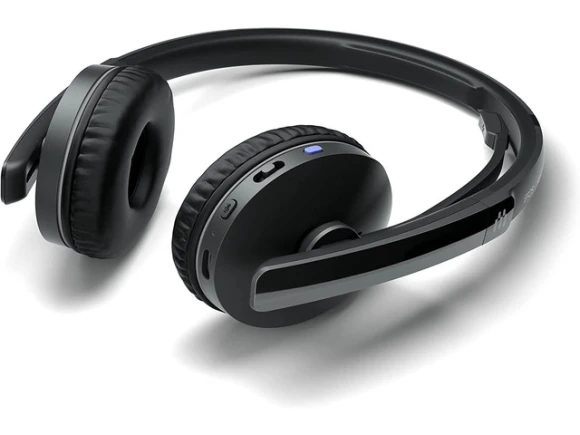 Wireless Computer Headset, Black — Wireless Earbuds, EPOS