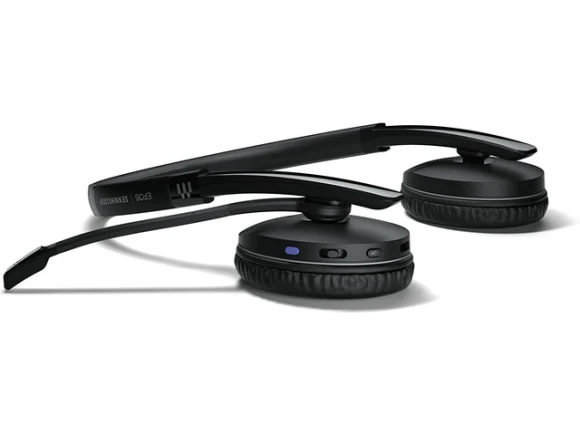 Wireless Computer Headset, Black — Wireless Earbuds, EPOS
