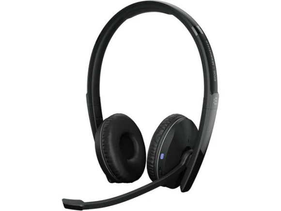 Wireless Computer Headset, Black — Wireless Earbuds, EPOS