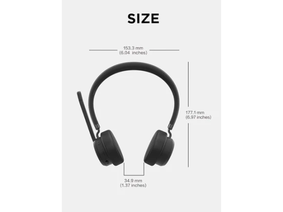 Wireless VoIP Headset — Wireless Earbuds, Lenovo