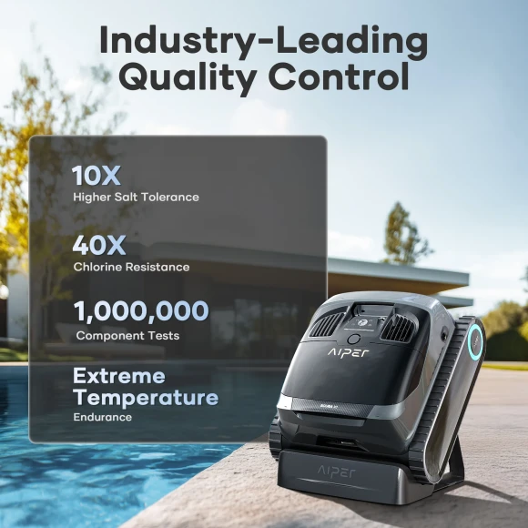 Cordless Robotic Pool Cleaner — Robotic Pool Cleaner, AIPER