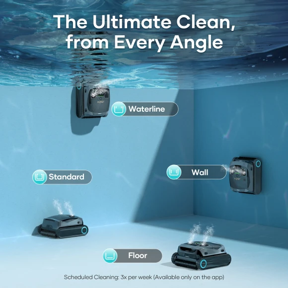 Cordless Robotic Pool Cleaner — Robotic Pool Cleaner, AIPER