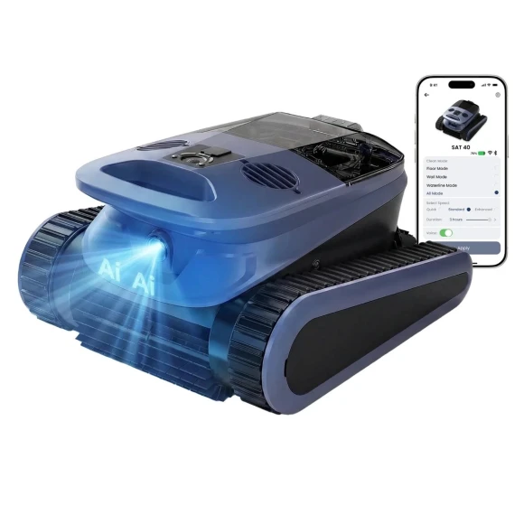 Cordless Robotic Pool Cleaner — Robotic Pool Cleaner, Seauto