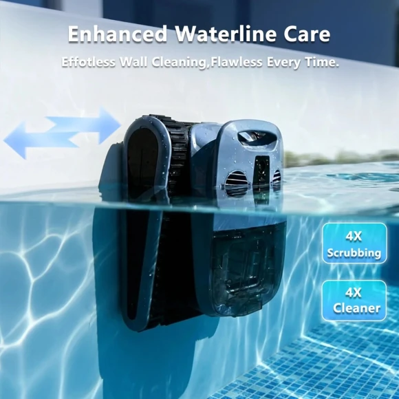 Cordless Robotic Pool Cleaner — Robotic Pool Cleaner, Seauto