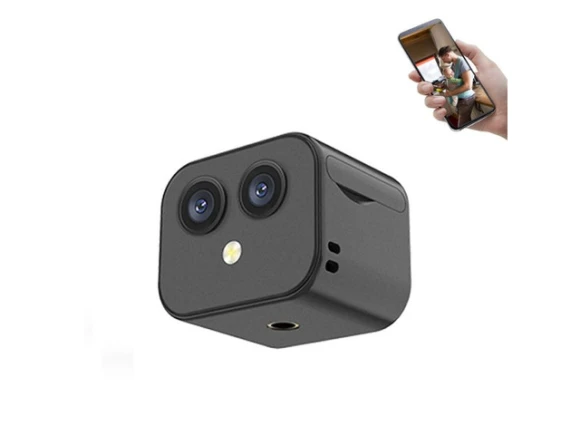 Dual-Lens Surveillance Camera — Security Camera, HAWEEL