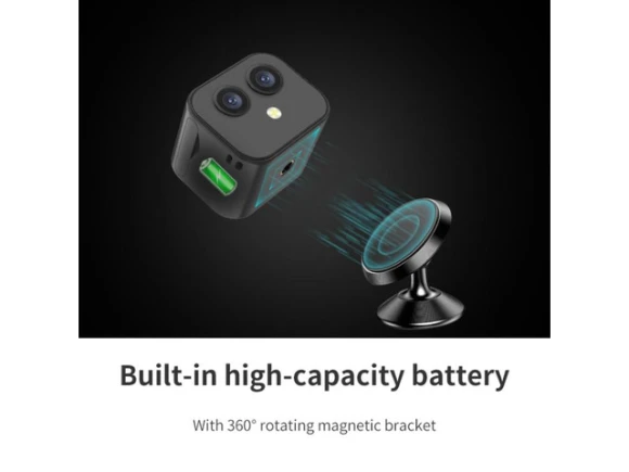 Dual-Lens Surveillance Camera — Security Camera, HAWEEL
