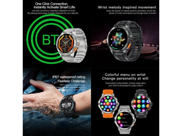 Smart Watch AK77 — Smart Watch, eForChina