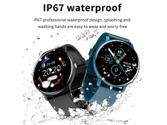 Smart Watch, Silicone Black — Smart Watch, eForChina