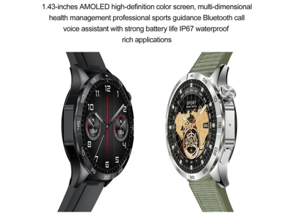 Smart Watch with 1.43 Inch Screen — Smart Watch, LEMFO
