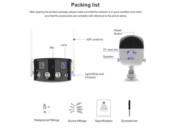 Wi-Fi IP camera — Security Camera, HAWEEL