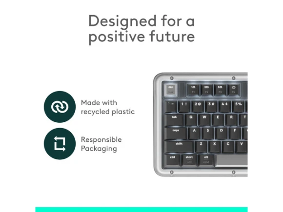 Wireless Mechanical Keyboard — Bluetooth Keyboard, Logitech