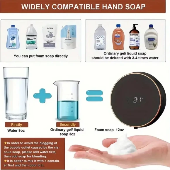 300 ml Soap Dispenser — Automatic Soap Dispenser