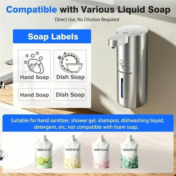 Automatic Touchless Soap Dispenser — Automatic Soap Dispenser
