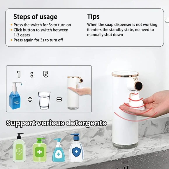 Automatic Foam Soap Dispenser — Automatic Soap Dispenser
