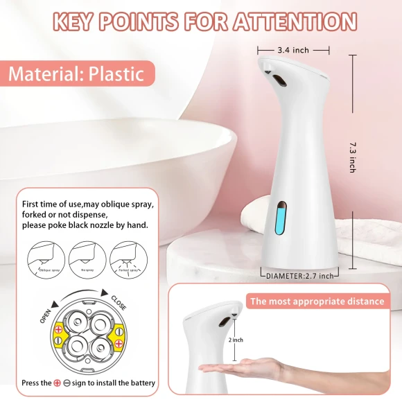 Automatic Touch-Free Soap Dispenser — Automatic Soap Dispenser