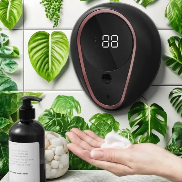 Automatic Wall-Mounted Sensor Soap Dispenser, 300 ml — Automatic Soap Dispenser