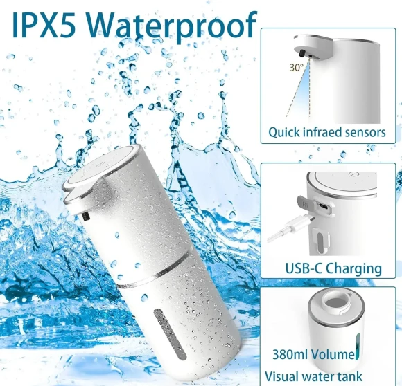 Automatic Wall-Mounted Soap Dispenser — Automatic Soap Dispenser