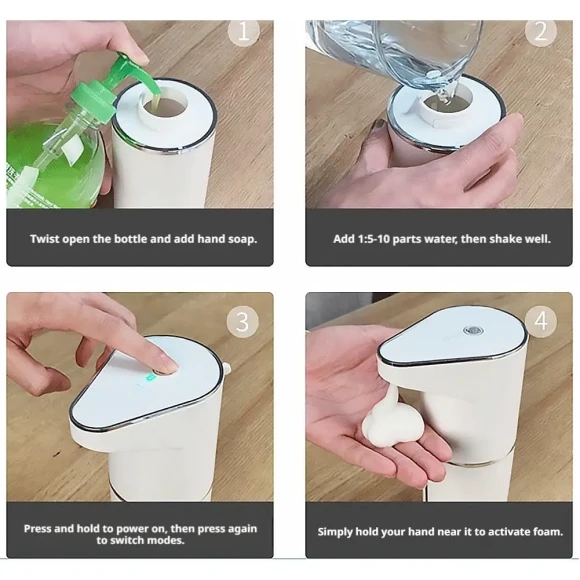 350 ml Automatic Foaming Soap Dispenser — Automatic Soap Dispenser