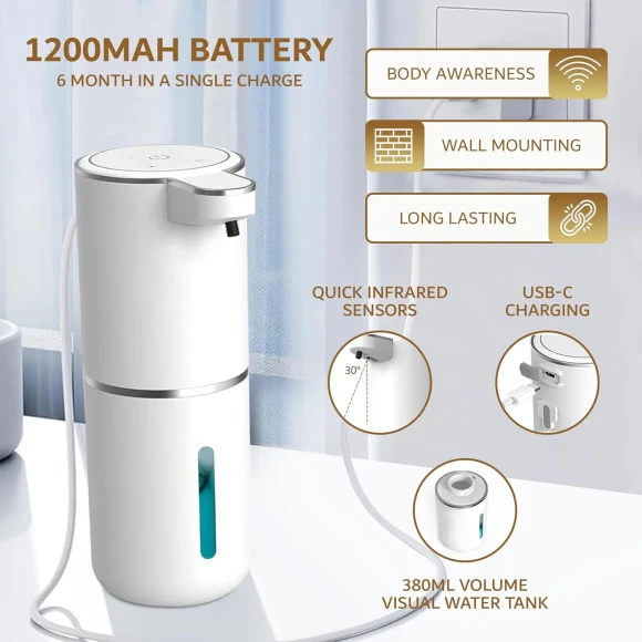Automatic Foam Soap Dispenser — Automatic Soap Dispenser